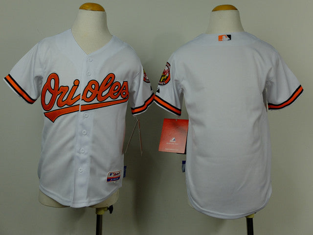 Custom Baltimore Orioles white jersey