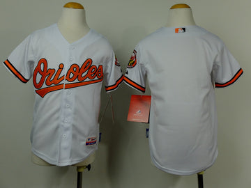 Custom Baltimore Orioles white jersey