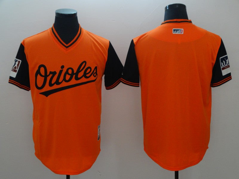 Baltimore Orioles orange Authentic jersey