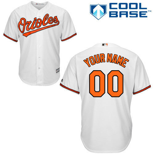 Baltimore Orioles white jersey