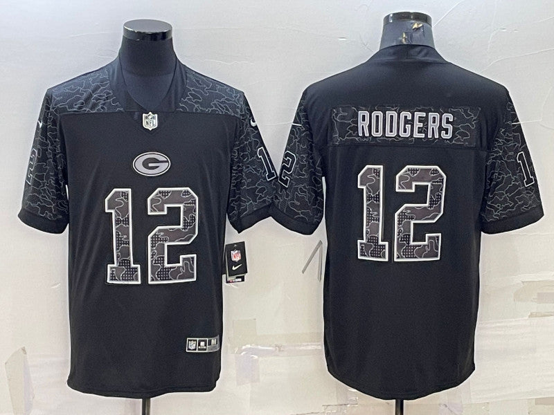 Aaron Rodgers Green Bay Packers black Limited jersey