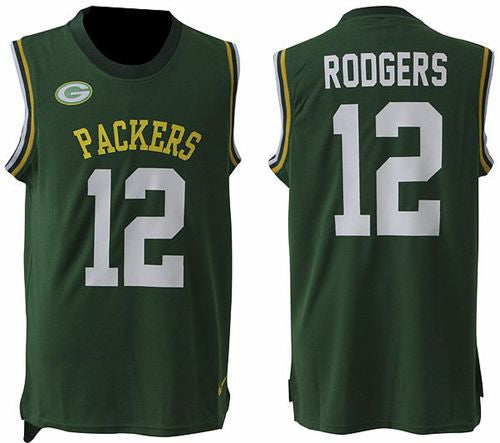 Aaron Rodgers Green Bay Packers green Limited jersey