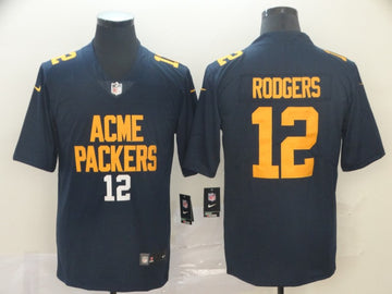 Aaron Rodgers Green Bay Packers navy Untouchable jersey