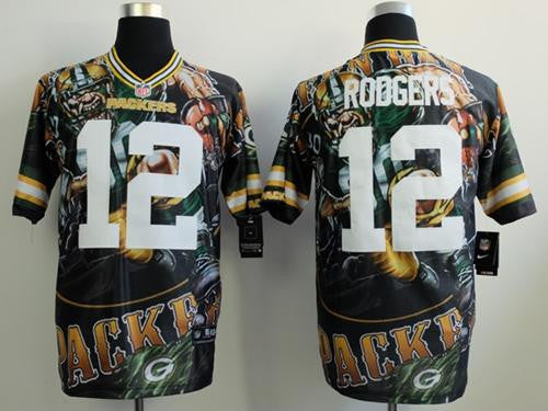 Aaron Rodgers Green Bay Packers Elite jersey