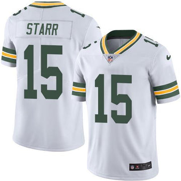 Bart Starr Green Bay Packers white Limited jersey