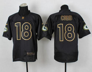 Randall Cobb Green Bay Packers black Elite jersey