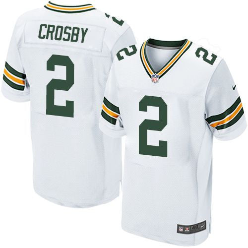 Mason Crosby Green Bay Packers white Elite jersey