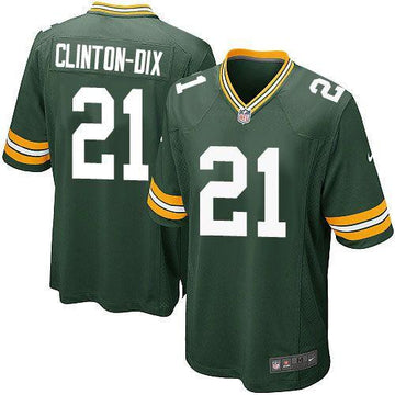 Ha Clinton-Dix Green Bay Packers green Game jersey
