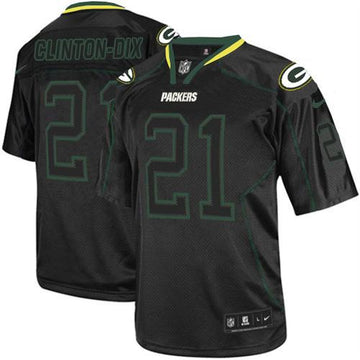 Ha Clinton-Dix Green Bay Packers black Elite jersey