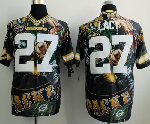 Eddie Lacy Green Bay Packers Elite jersey