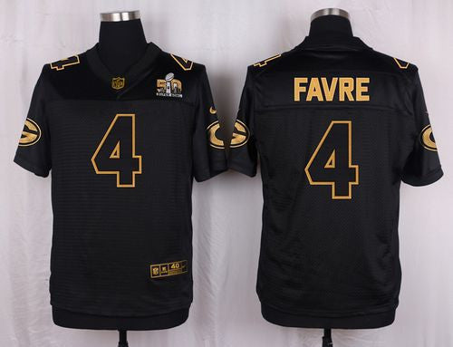 Brett Favre Green Bay Packers black Pro Line jersey