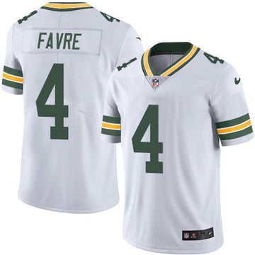 Brett Favre Green Bay Packers white Limited jersey
