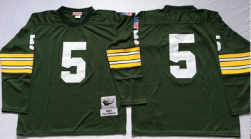 Paul Hornung Green Bay Packers green Throwback jersey