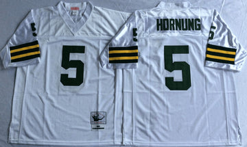 Paul Hornung Green Bay Packers white Throwback jersey