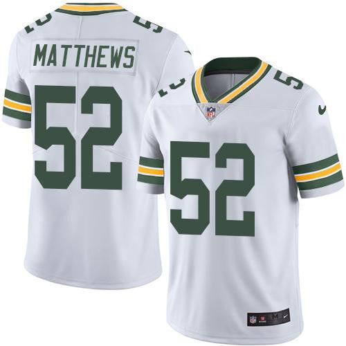 Clay Matthews Green Bay Packers white Limited jersey