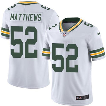 Clay Matthews Green Bay Packers white Limited jersey