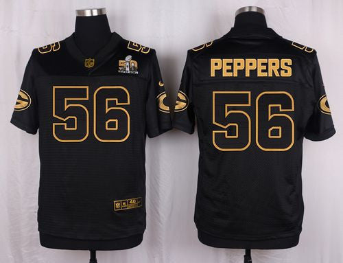 Julius Peppers Green Bay Packers black Pro Line jersey