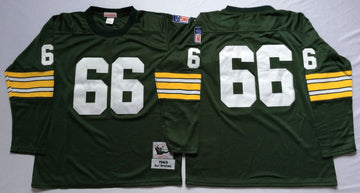 Ray Nitschke Green Bay Packers green Throwback jersey
