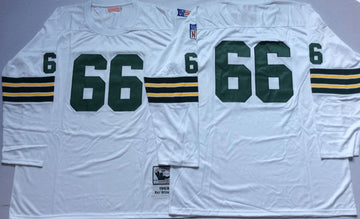 Ray Nitschke Green Bay Packers white Throwback jersey