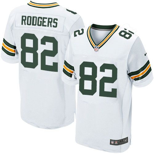 Richard Rodgers Green Bay Packers white Elite jersey