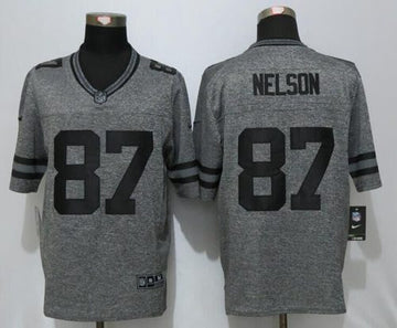 Jordy Nelson Green Bay Packers gray Limited jersey