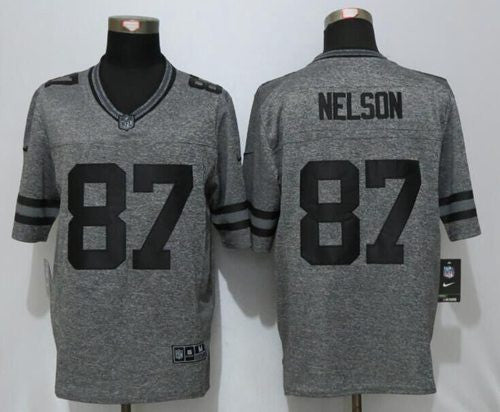 Jordy Nelson Green Bay Packers gray Limited jersey