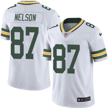Jordy Nelson Green Bay Packers white Limited jersey