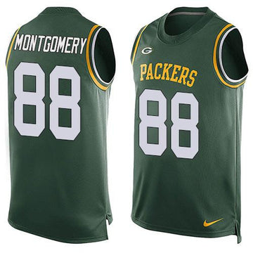 Ty Montgomery Green Bay Packers green Limited jersey