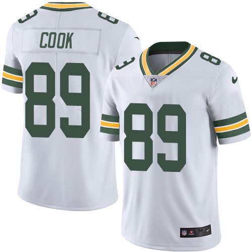 Jared Cook Green Bay Packers white Limited jersey