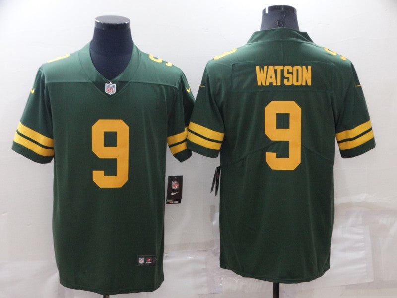 Christian Watson Green Bay Packers green Color Rush jersey