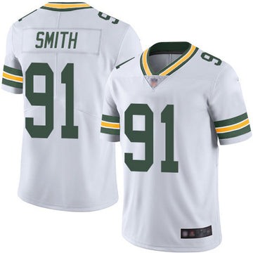 Preston Smith Green Bay Packers white Vapor jersey