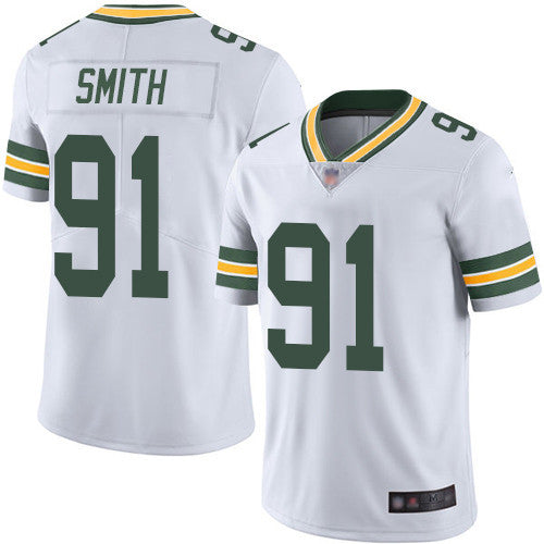 Preston Smith Green Bay Packers white Vapor jersey