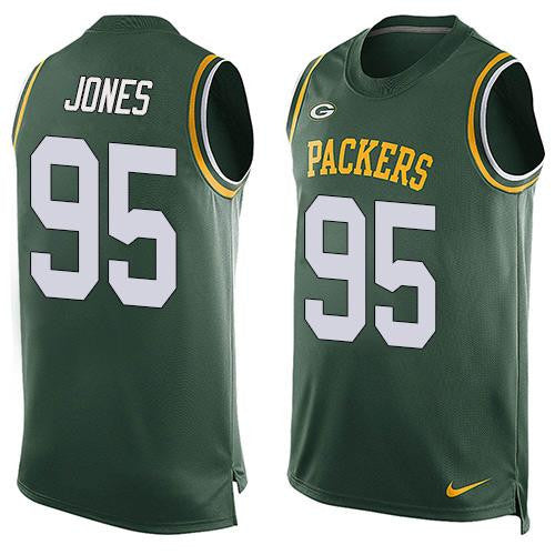 Datone Jones Green Bay Packers green Limited jersey