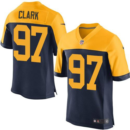 Kenny Clark Green Bay Packers navy Elite jersey