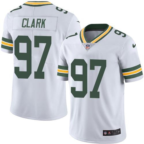 Kenny Clark Green Bay Packers white Limited jersey