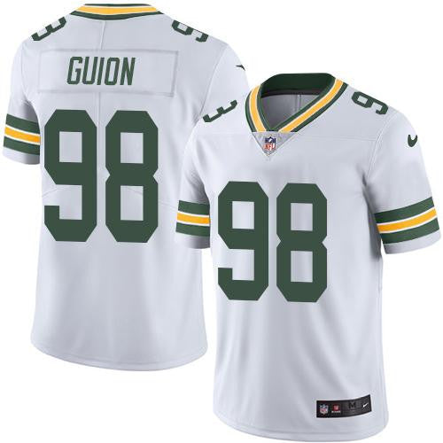 Letroy Guion Green Bay Packers white Limited jersey