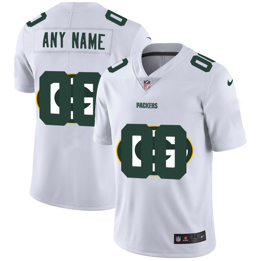 Custom Green Bay Packers white Untouchable jersey