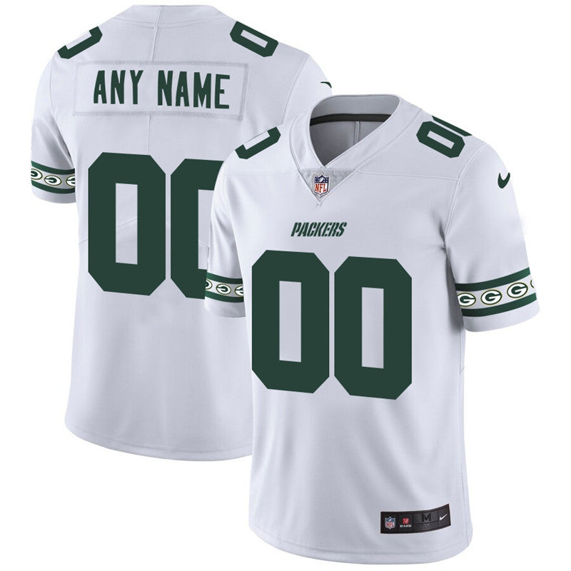 Green Bay Packers white Vapor jersey