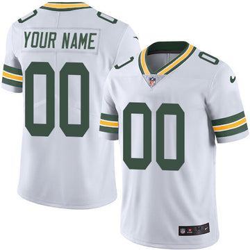 Green Bay Packers white Vapor jersey