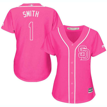 Seth Smith San Diego Padres pink jersey
