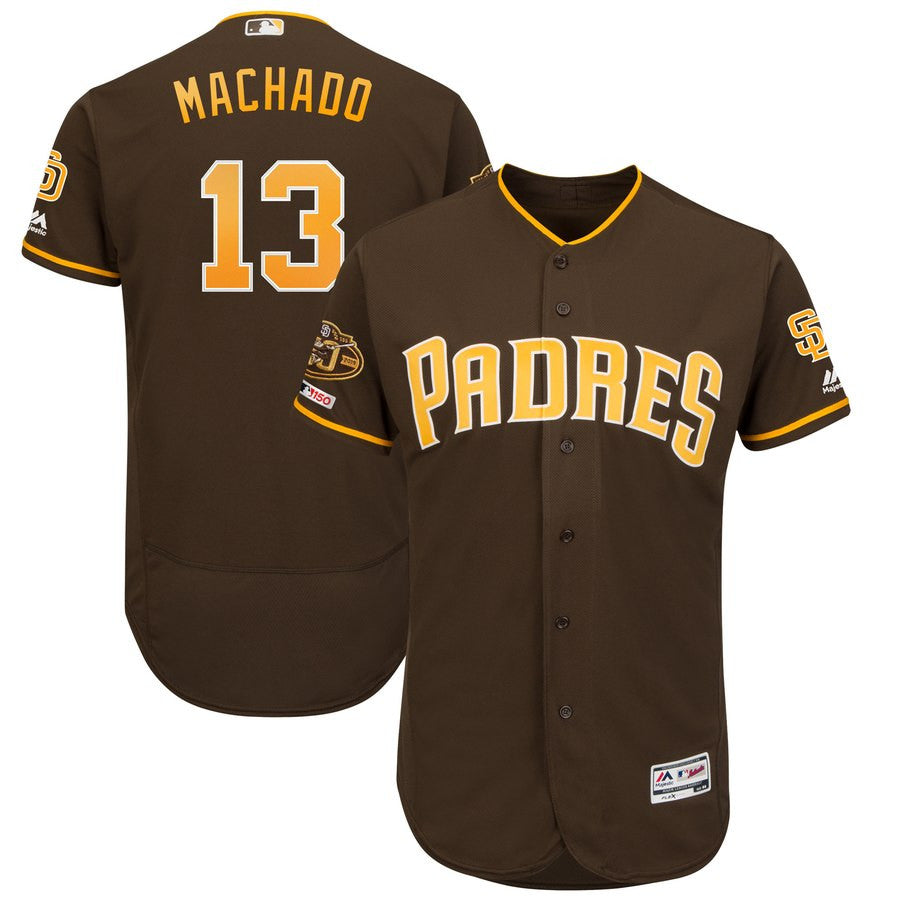 Manny Machado San Diego Padres brown jersey