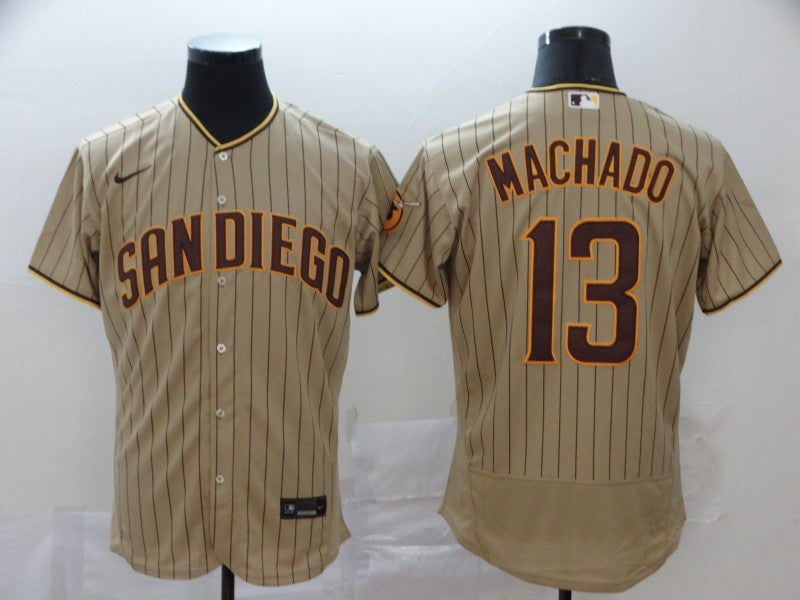 Manny Machado San Diego Padres gray jersey