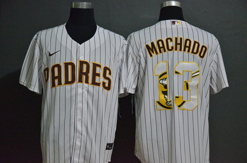 Manny Machado San Diego Padres white Fashion jersey
