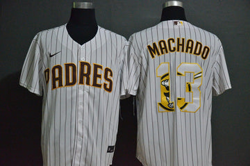 Manny Machado San Diego Padres white Fashion jersey