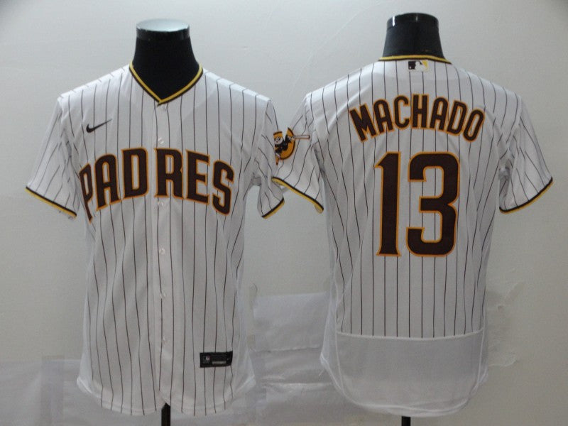 Manny Machado San Diego Padres white jersey