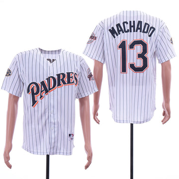 Manny Machado San Diego Padres white jersey