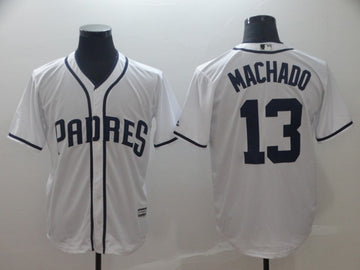 Manny Machado San Diego Padres white jersey