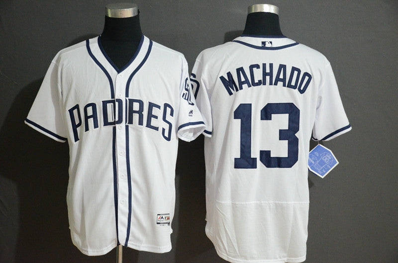 Manny Machado San Diego Padres white jersey