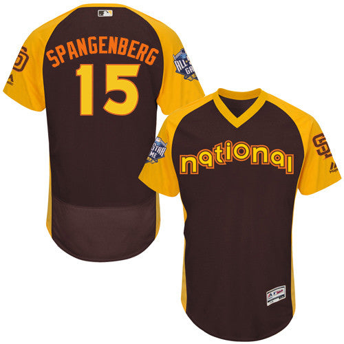 Cory Spangenberg San Diego Padres brown Game jersey