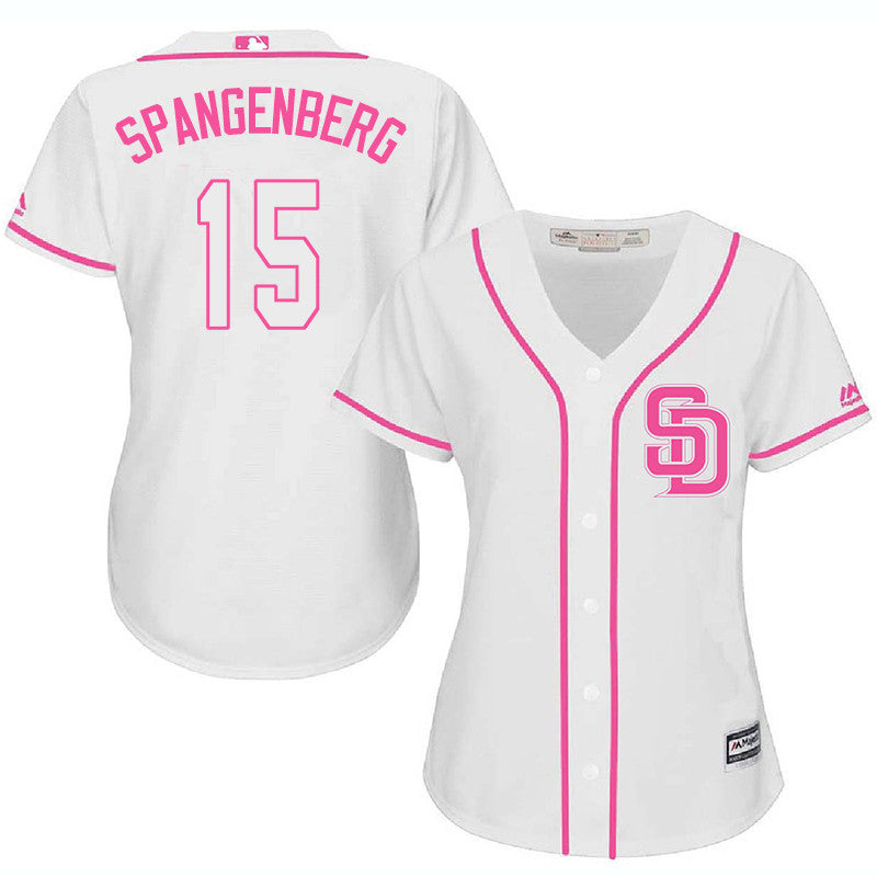 Cory Spangenberg San Diego Padres white jersey